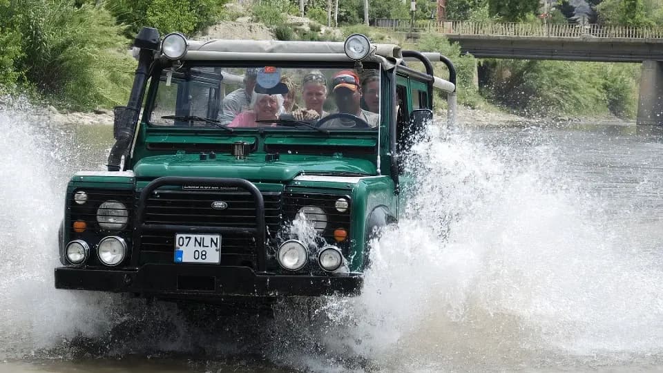 Antalya Super Combo Tour With Rafting, Jeep Safari, Quad Biking & Zipline - Image 1