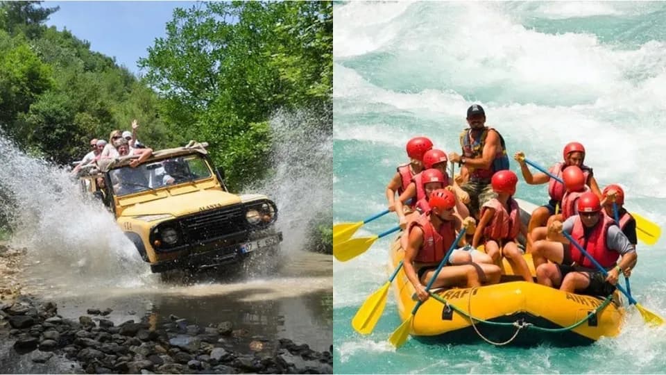 Side Jeep Safari & Rafting Tour - Image 1